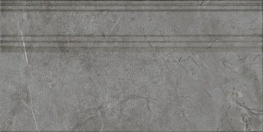Kerama Marazzi FME031R Плинтус Риальто серый тёмный глянцевый обрезной 20x40x1,6