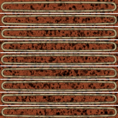 Kerama Marazzi KMD2SOB007BN Декор чипсет Далия оранжевый глянцевый 20x20x0,95