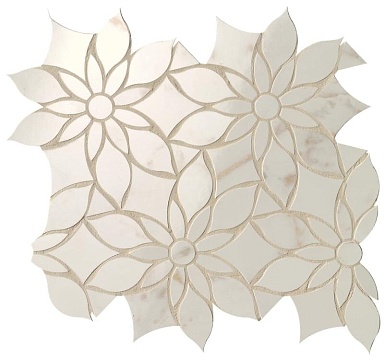 Мозаика FAP Ceramiche fQKW Calacatta Delicato Daisy Mosaico 29x31.9