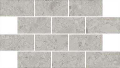 Kerama Marazzi DD605820/MM Декор Чеппо ди Гре мозаичный серый светлый матовый обрезной 34,6x20x0,9