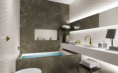 Плитка FAP Ceramiche fOL0 Lumina Flower White Matt RT 30,5x91,5