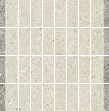 Italon 620110000255 Аура Стоун Уайт Мозаика Стритс 28.3x29