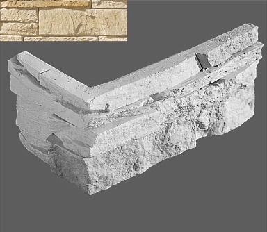 Искусственный камень Leonardo Stone Угловой элемент Луара 055/8,5x10x1,5