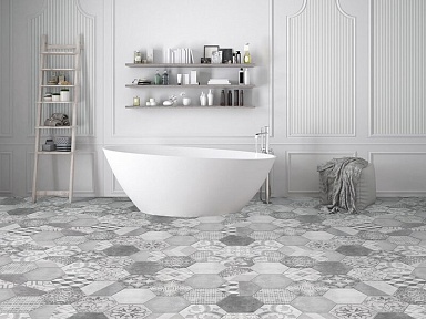 Керамогранит ITT Ceramic Nuuk Hexa 23,2x26,7