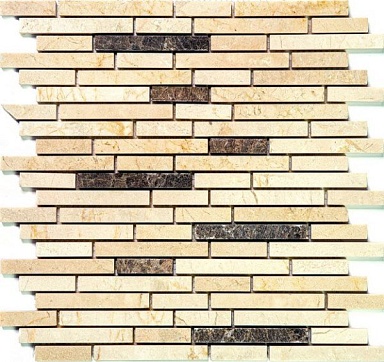 Natural KB-P30 (0167-MD30) мозаика Мрамор 305х305