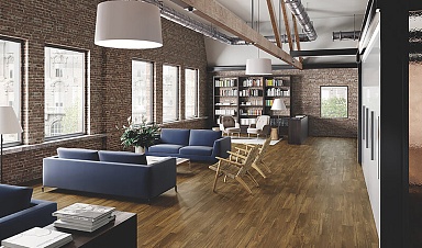 Керамогранит Emil Ceramica EFCZ SleekWood Mohogany Chevron 11x54