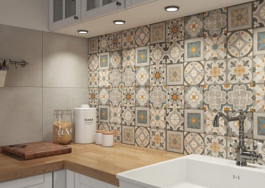 Керамогранит Cersanit C-LO4R092D Loft серый 42х42