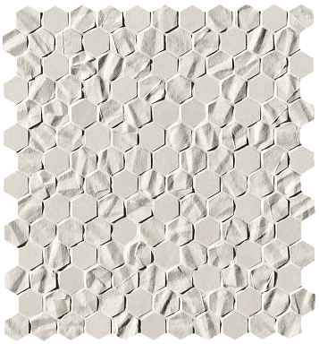 Мозаика FAP Ceramiche fOYZ Bloom White Star Esagono Mosaico 29,5x32,5