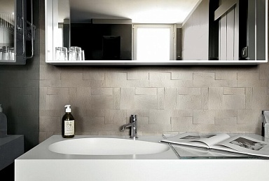 Керамогранит Rex Ceramiche 738655 Ardoise Noir Grip Ret 80x80
