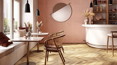 Керамогранит Rondine Group J89890 Timeless Ecru Chevron Rett 60x120