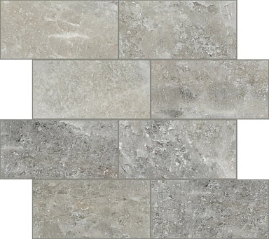 Декор Cerim 766769 Rock Salt Maui Green Luc Muretto 7.5x15 6mm 30x30