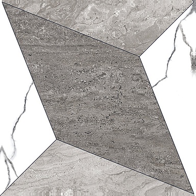 Керамогранит Italica Tiles Rogger Gris Polished 60х60