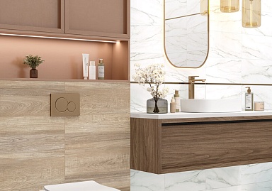 Плитка Alma Ceramica TWU2550BOH40 Boho рельефная 249x500x8