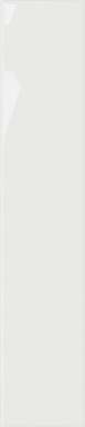 Плитка DNA Tiles Plinto White Gloss 10.7x54.2