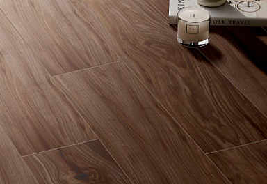 Керамогранит Vitra K948124R0001VTEB LucidWood Темно-серый Матовый R10A 9мм 20x120