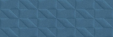 Плитка Marazzi Italy M12A Outfit Blue Struttura Tetris 3D 25x76
