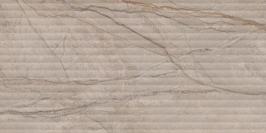 Плитка Kerama Marazzi KM6012B0240R Ифран бежевый светлый глянцевый структура обрезной 60x119,5x1