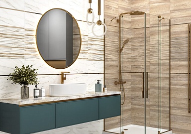 Плитка Alma Ceramica TWU2550BOH40 Boho рельефная 249x500x8