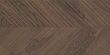 Плитка Eurotile Maple Темный Шеврон Матовый 30x60