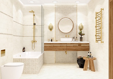 AltaCera BW0SWD09 Sword Gold Бордюр 500*13