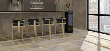 Керамогранит GIGA-Line Detroit 643 Iron black R10 1200x600x6