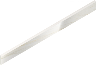 Плинтус Italon 610130007474 Stellaris Carrara Ivory Battiscopa Lux 7.2x80