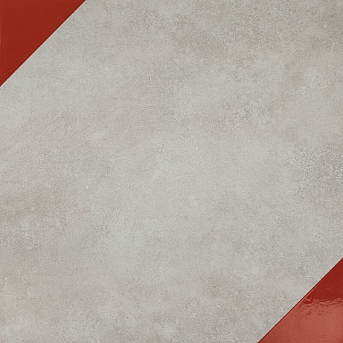 Декор Cedit 752775 Matrice Trama 3 F5 Rosso Ret 80x80