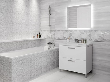 Плитка Cersanit GSL051D Grey Shades белый 29,8x59,8
