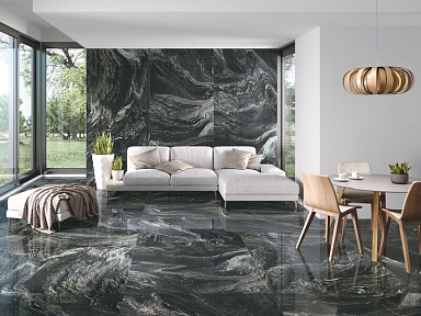 Керамогранит Benadresa Galery Pulido Rect. Black 60x120