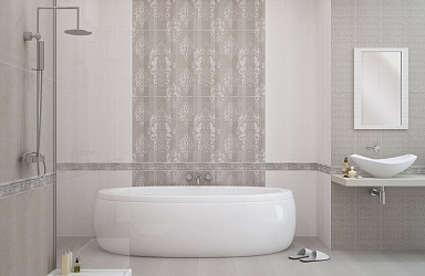Eletto Ceramica 586091001 Бордюр Agra Grey Dalila 25,1х8