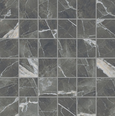 Декор Casa Dolce Casa 756680 Stones 2.0 Calacatta Black Smooth Mosaico 5x5 30x30