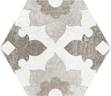 Декор Equipe 22099 Hexatile Cement Garden Grey 17,5x20 (17 видов паттерна)
