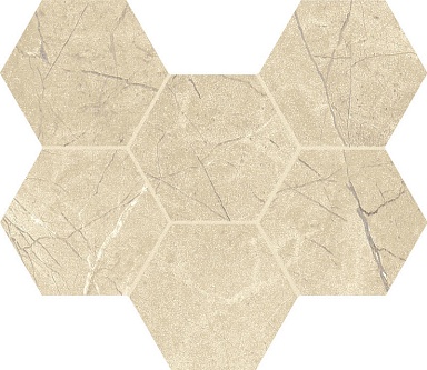 Декор Italon 620110000066 Charme Extra Arcadia Mosaico Hexagon 25x29