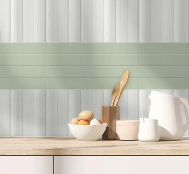 Плитка Estudio Ceramico Glenbrook Rustic Greige Padded 5x20