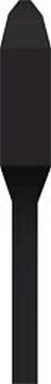 Декоративная вставка VIVES Angulo Zocalo Rivoli Negro 15x1,5