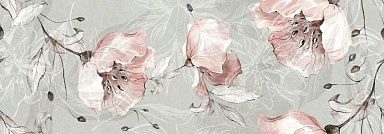 Декор Love Ceramic Tiles Sense Floral Ret 35x100