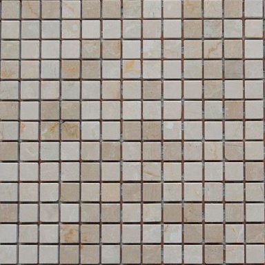 Мозаика Art&Natura Ceramic Marble Mosaic Botticino Fiorito 15*15 305*305