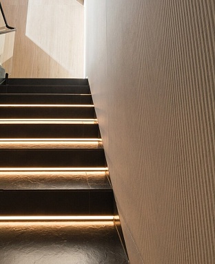 Керамогранит Laminam Russia LAMF009723 Rigato Graphite 3+ 1000x3000