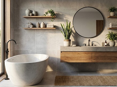 Керамогранит Vizavi ZA-L60309 Цемент Матовый 600x600x9