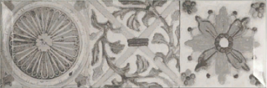 Декор Monopole Antique gris brillo bisel 10x30