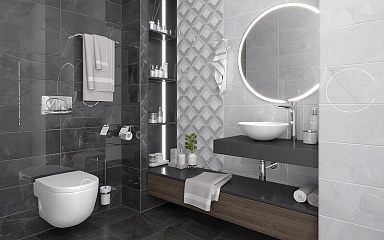 Плитка Laparet 60151 Monti графитовый 20х60