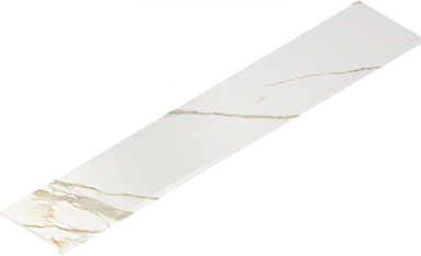 Ступень Italon 620070002613 Stellaris Calacatta Gold Scalino Frontale 33x160