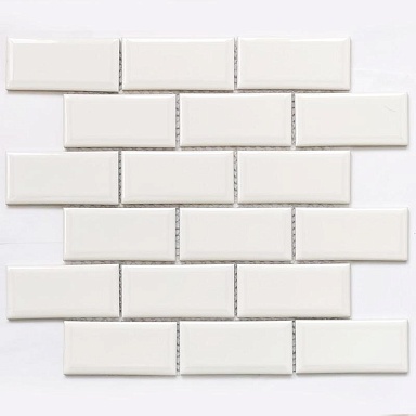 Мозаика Bonaparte Brick White 4.5*9.5*6 28.7x29.2