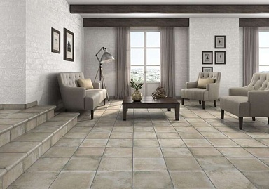 Ступень Gres de Aragon Antic Marron Esquina Redondeado 33х33