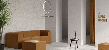 Керамогранит Vitra K947464R0001VTET Ceppostone Темный Греж Матовый R9 7Рек 80x80