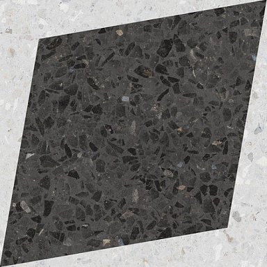 Декор Wow Natural Drops Rhombus Decor Graphite 18,5x18,5