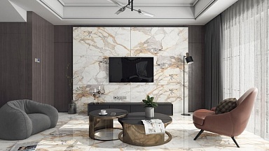 Керамогранит SERON Venato Carrara High Glossy 80x160