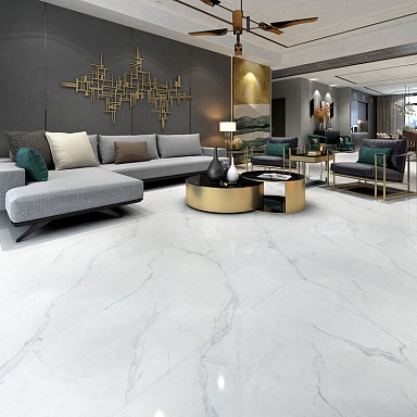 Керамогранит Basconi Home BHW-0003 Carrara Polished (Sinking Ink) 600x1200x8
