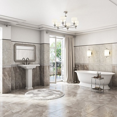 Плитка Gracia Ceramica Nadelva grey 02 30х90