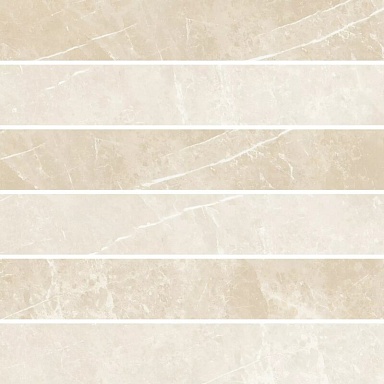 Декор Cerim 767186 Elemental Cream Dolomia Mosaico 3D Luc 30x30
